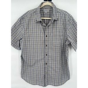 Men’s Carhartt Relaxed Fit Button Front Shirt Size Extra Large